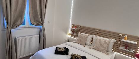 Apartemen Desain | Tirai kedap cahaya dan Wi-Fi gratis