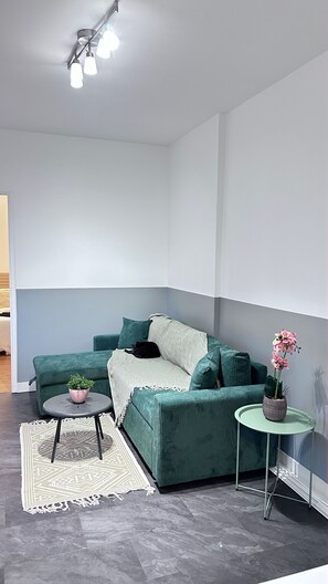 Living area - La maison de Paris Est Calme et Moderne (Livry-Gargan)