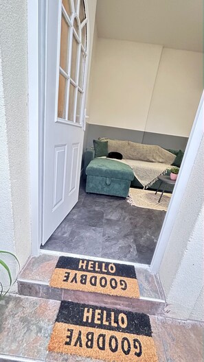 Façade de l’hébergement