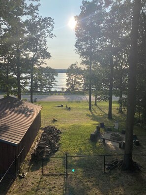 Property grounds - Charming 3-bedroom house overlooking Otsego Lake in Gaylord wih Sunset Views! (Gaylord)