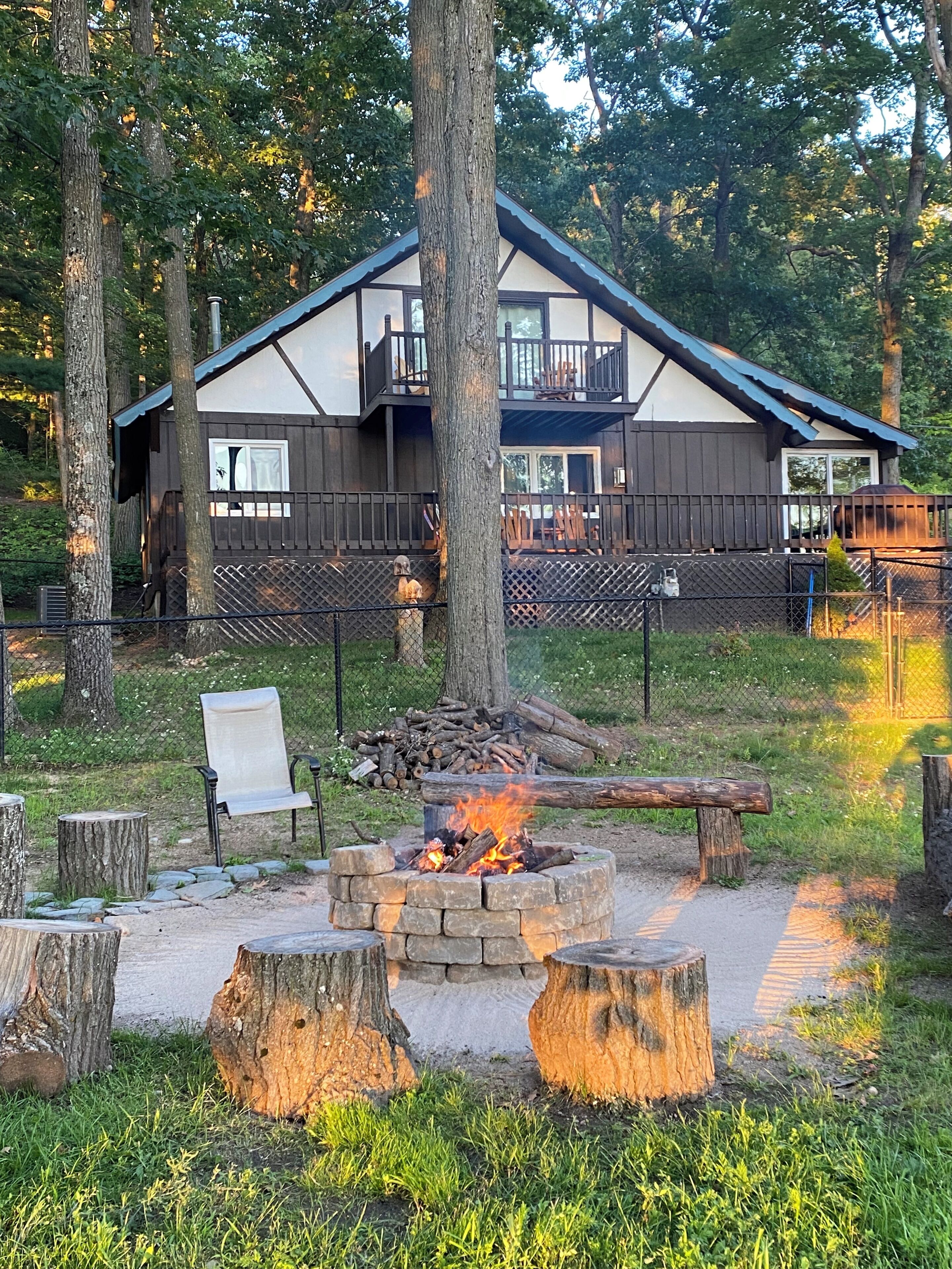 Overnattingsstedets uteområder