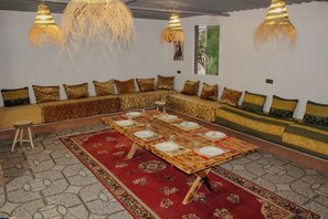 Zona de estar del vestíbulo