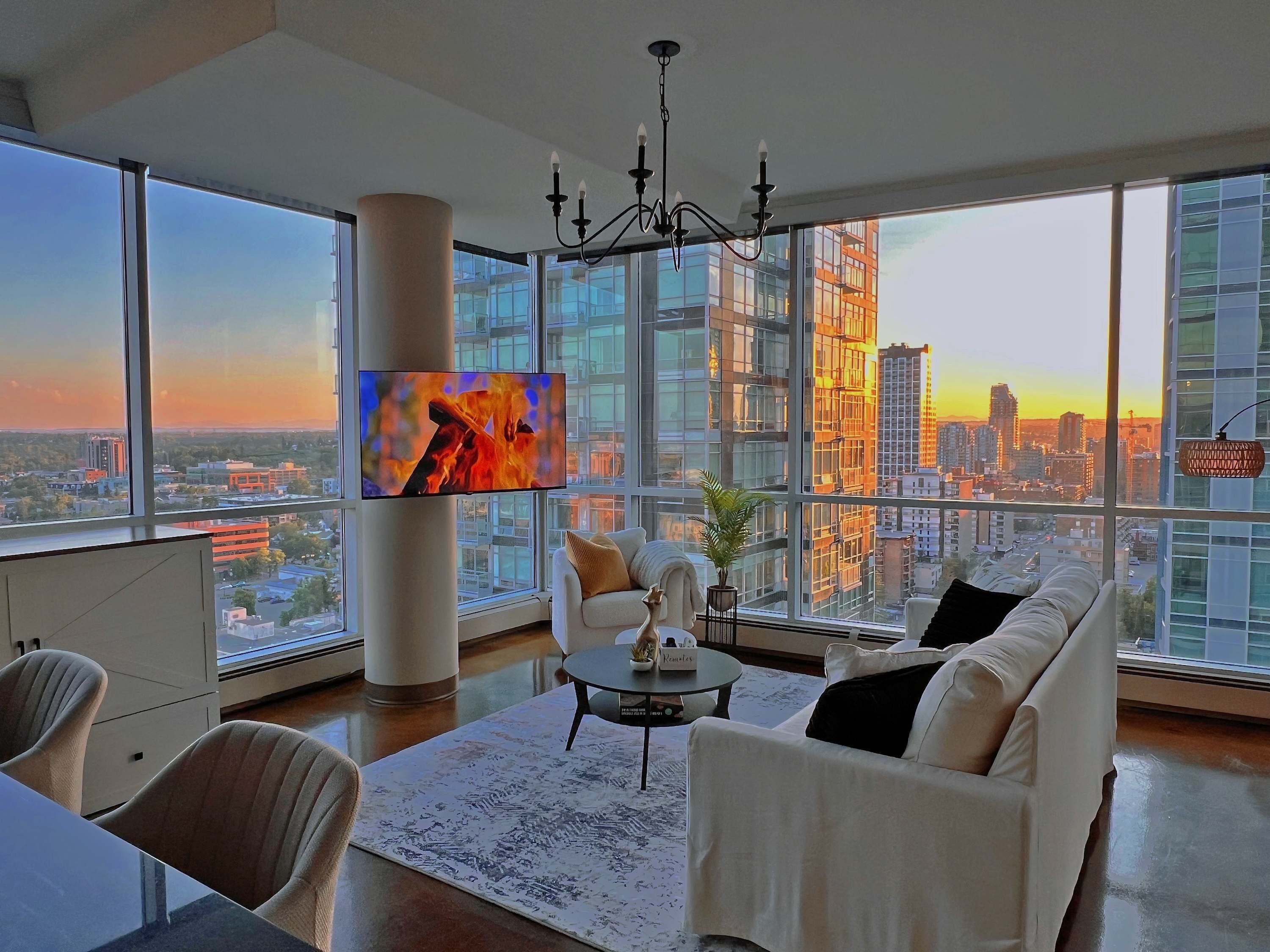 Télévision, espaces bureaux