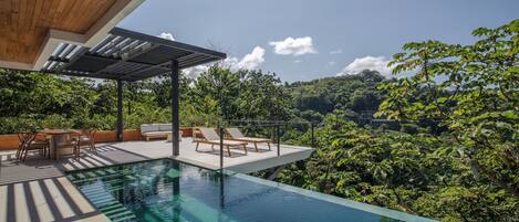 Alberca al aire libre