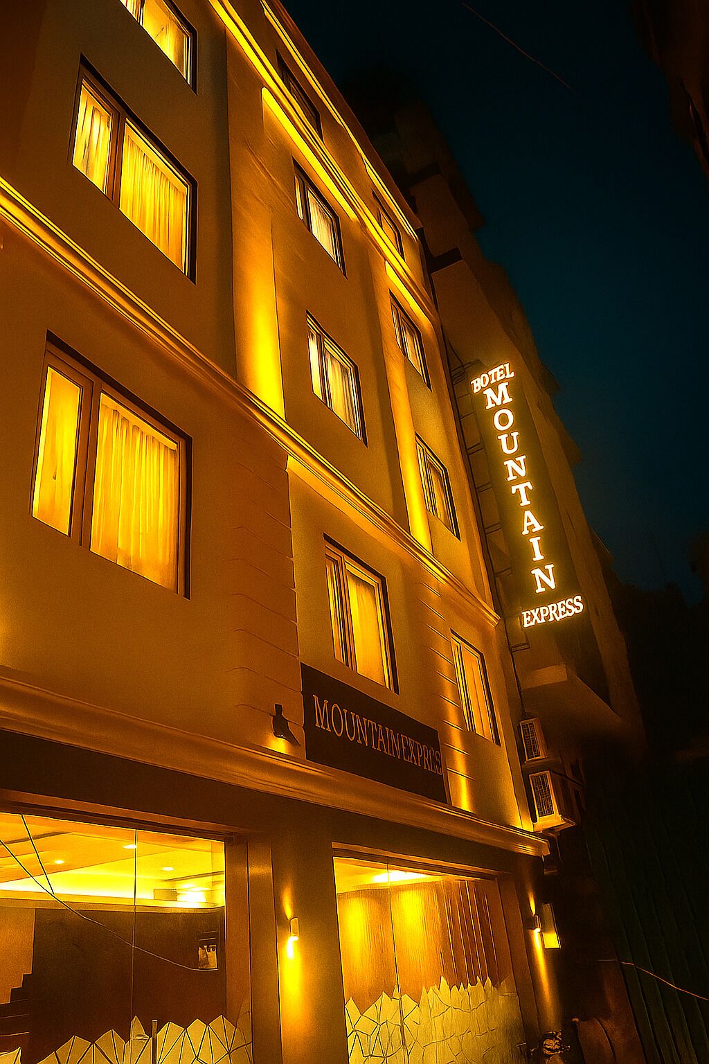 Fachada de la propiedad