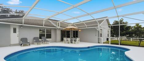 Außenpool, beheizter Pool