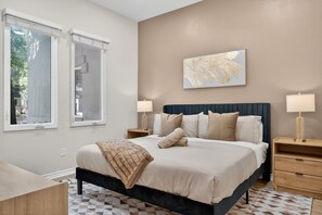 1 室のベッドルーム、アイロン / アイロン台、WiFi、ベッドシーツ