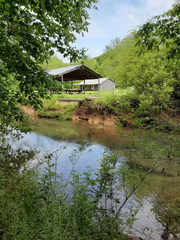 المنطقة المحيطة بالمنشأة