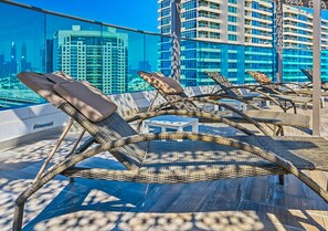 Terrace/patio - Chic 1-bedroom apartment with Balcony in fabulous Dubai (Dubai)