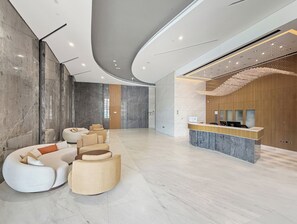 Lobby - Chic 1-bedroom apartment with Balcony in fabulous Dubai (Dubai)