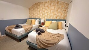 2 多间卧室、熨斗/熨衣板、WiFi、床单