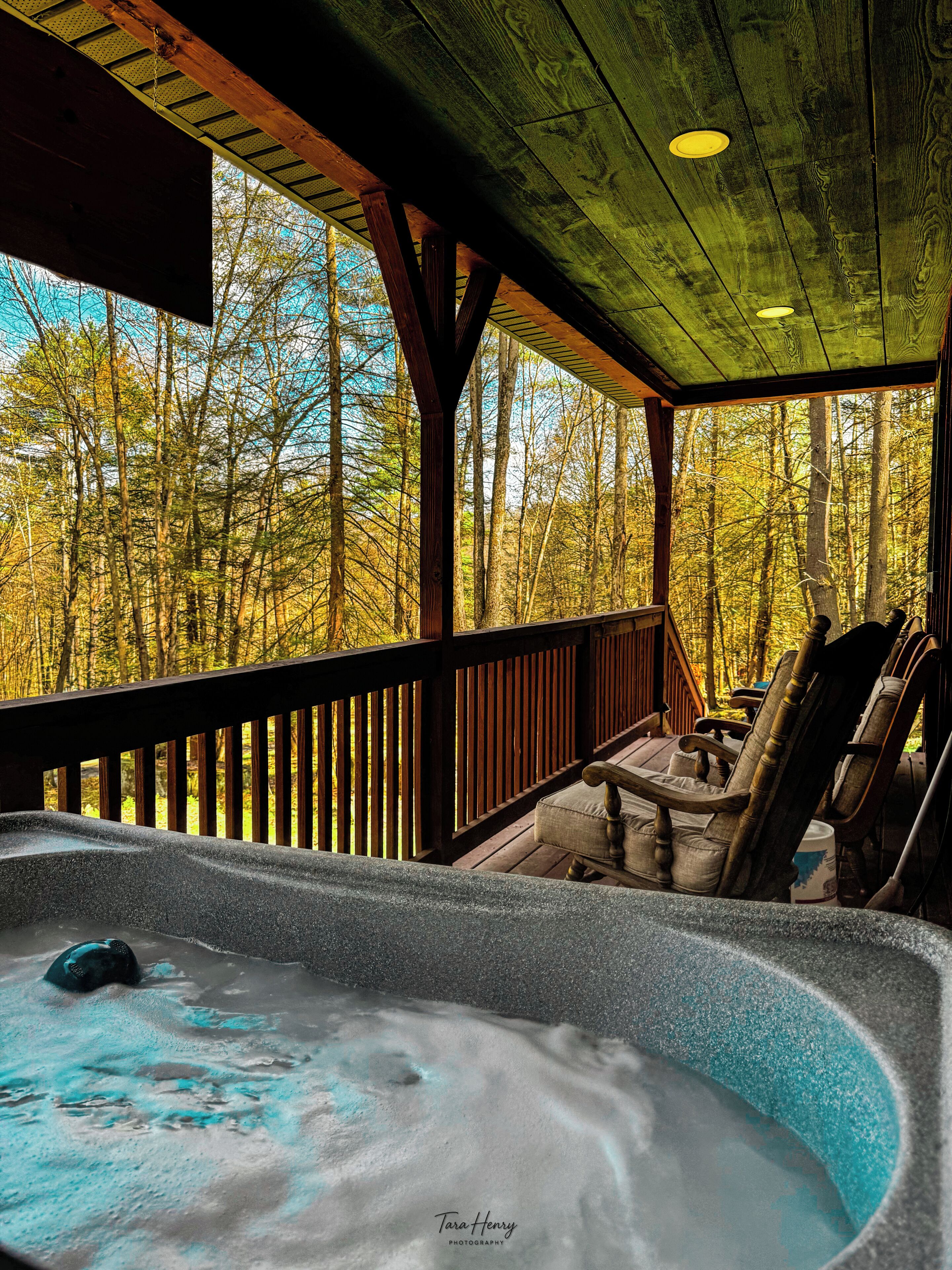Baignoire à remous extérieure