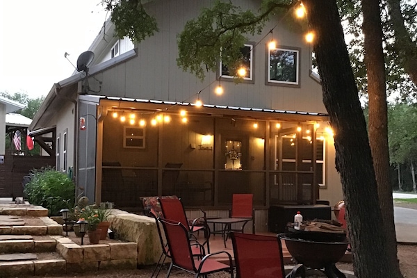 Enjoy evenings at the fire pit