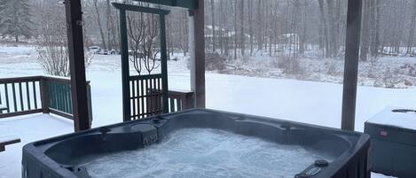 Bain à remous extérieur