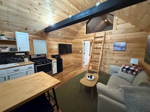 Living area - Sunny Cabin Near Sugarloaf Mountain (Wyman)