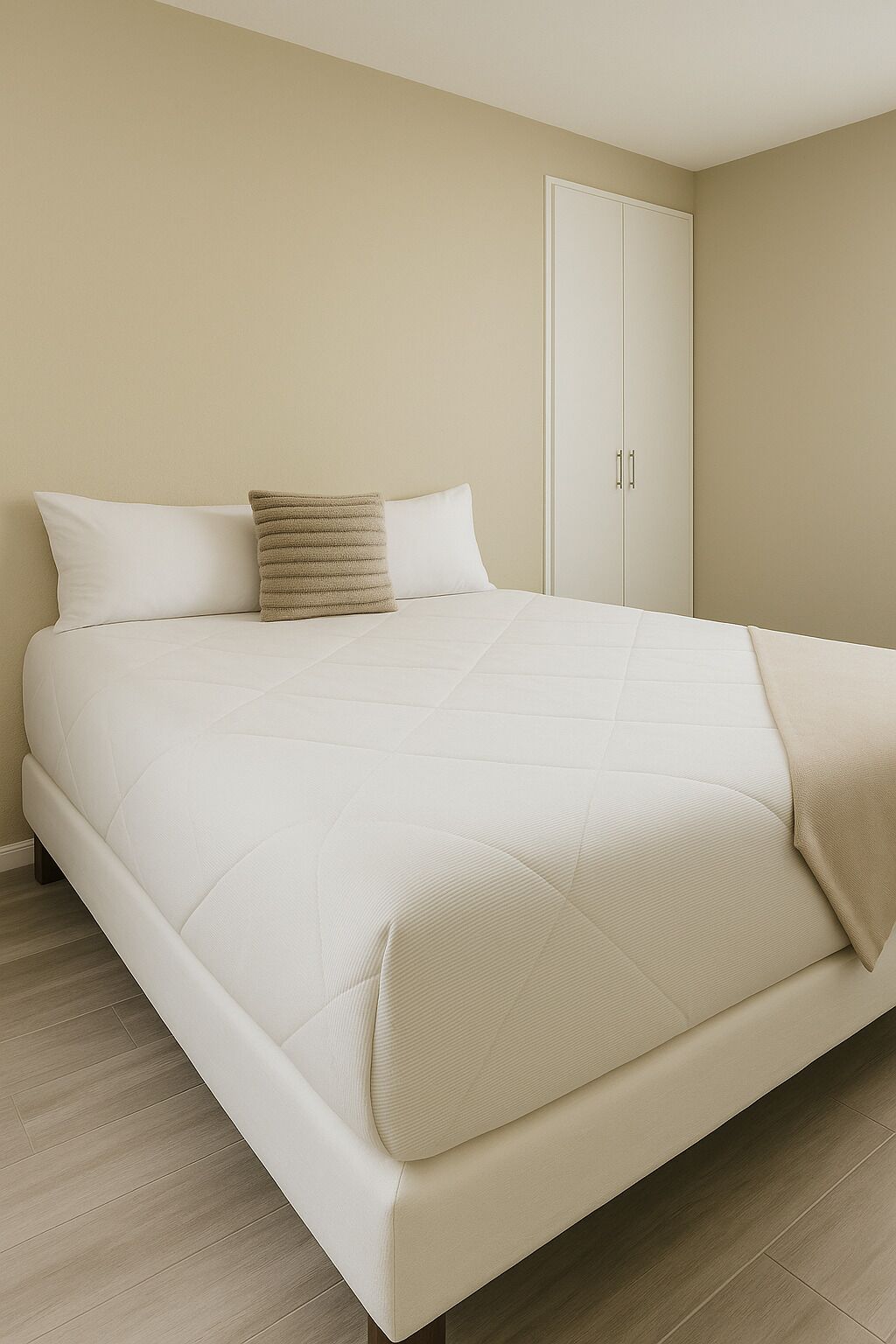 Ropa de cama de alta calidad, cubrecamas y colchones con efecto memoria 