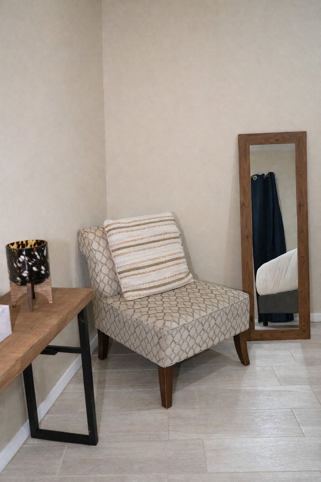 Premium bedding, down comforters, memory foam beds, minibar