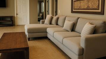 Deluxe Villa, Courtyard View | Ruang tamu