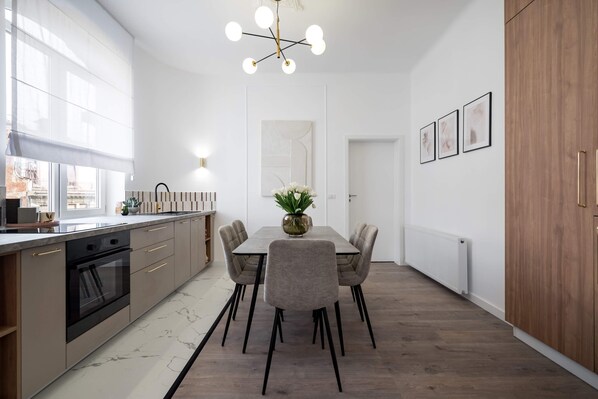 Comfort Condo, 2 Bedrooms, Non Smoking, Air conditioning | Private kitchen | Coffee/tea maker - Contemporary Aparthotel 2BR Flats (Bucharest)