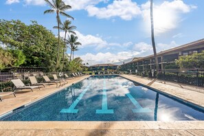 A heated pool - SUMMER SALE! Oceanfront 2BD Condo w/ Lanai & Sunset Views in Kihei - WBH A201 (Kihei)