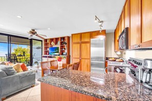 Interior - SUMMER SALE! Oceanfront 2BD Condo w/ Lanai & Sunset Views in Kihei - WBH A201 (Kihei)