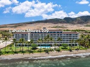 Exterior - SUMMER SALE! Oceanfront Studio w Lanai, AC & Sunset Views Pool & Hot Tub-LS 229 (Lahaina)