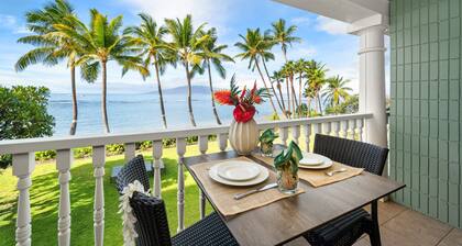 LS 229 Oceanfront Studio w Lanai, AC & Sunset Views Pool & Hot Tub Access