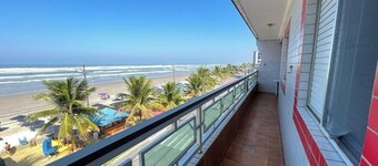 Apartment in Mongaguá, beachfront.