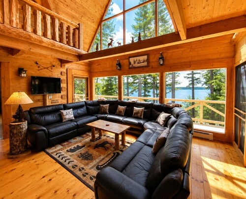 Big Moose Lodge-Waterfront*ATV Access*Private Dock*Game Room