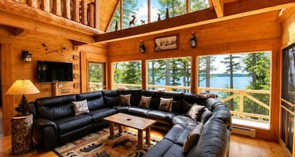 Big Moose Lodge-Waterfront*ATV Access*Private Dock*Game Room