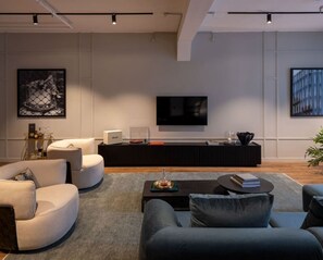 TV, stereo - Luxe Accessible Haven | 2 Bed 2 Bath | Suite (Auckland)