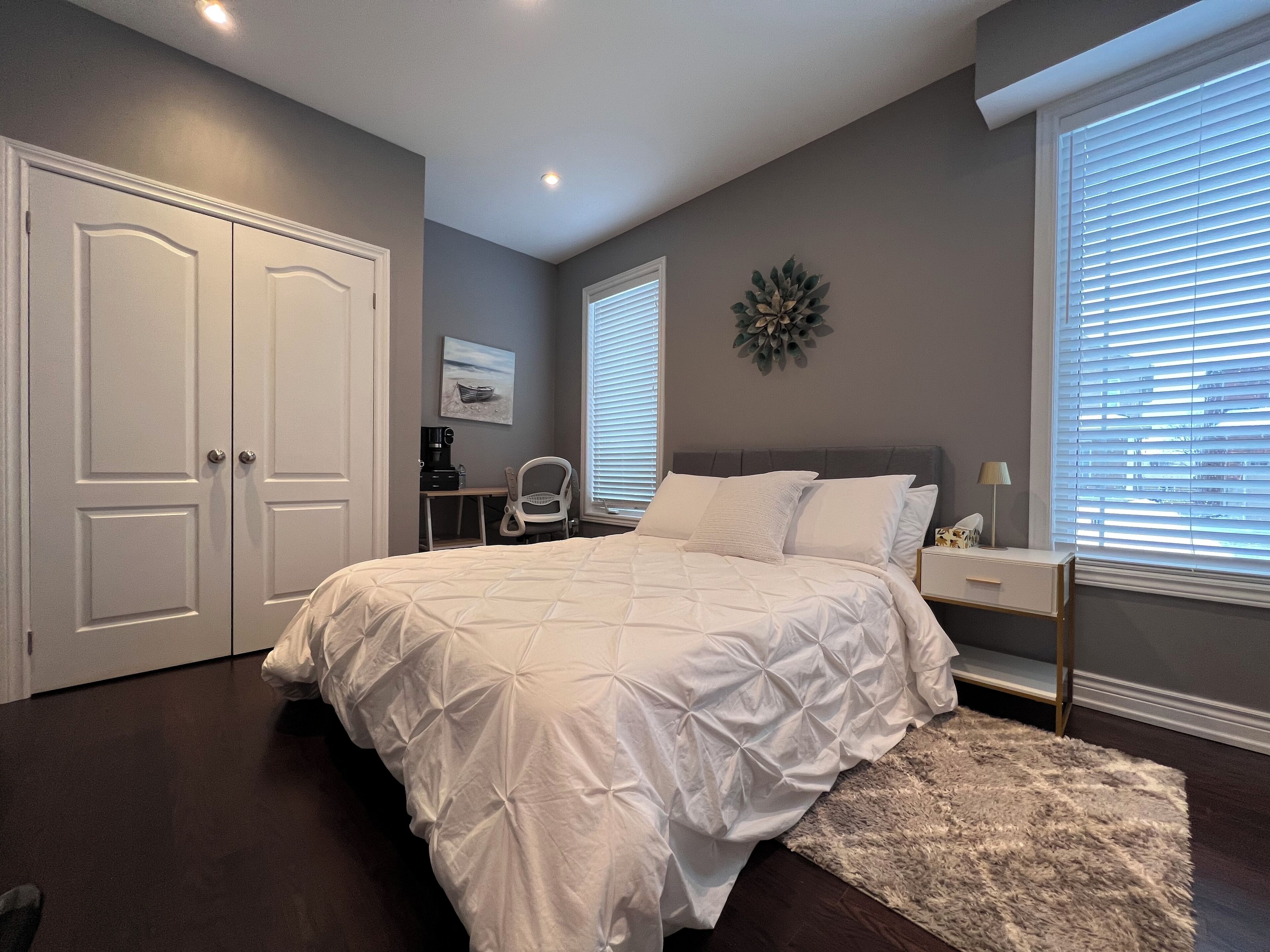 1 間睡房、書桌、熨斗/熨衫板、免費 Wi-Fi