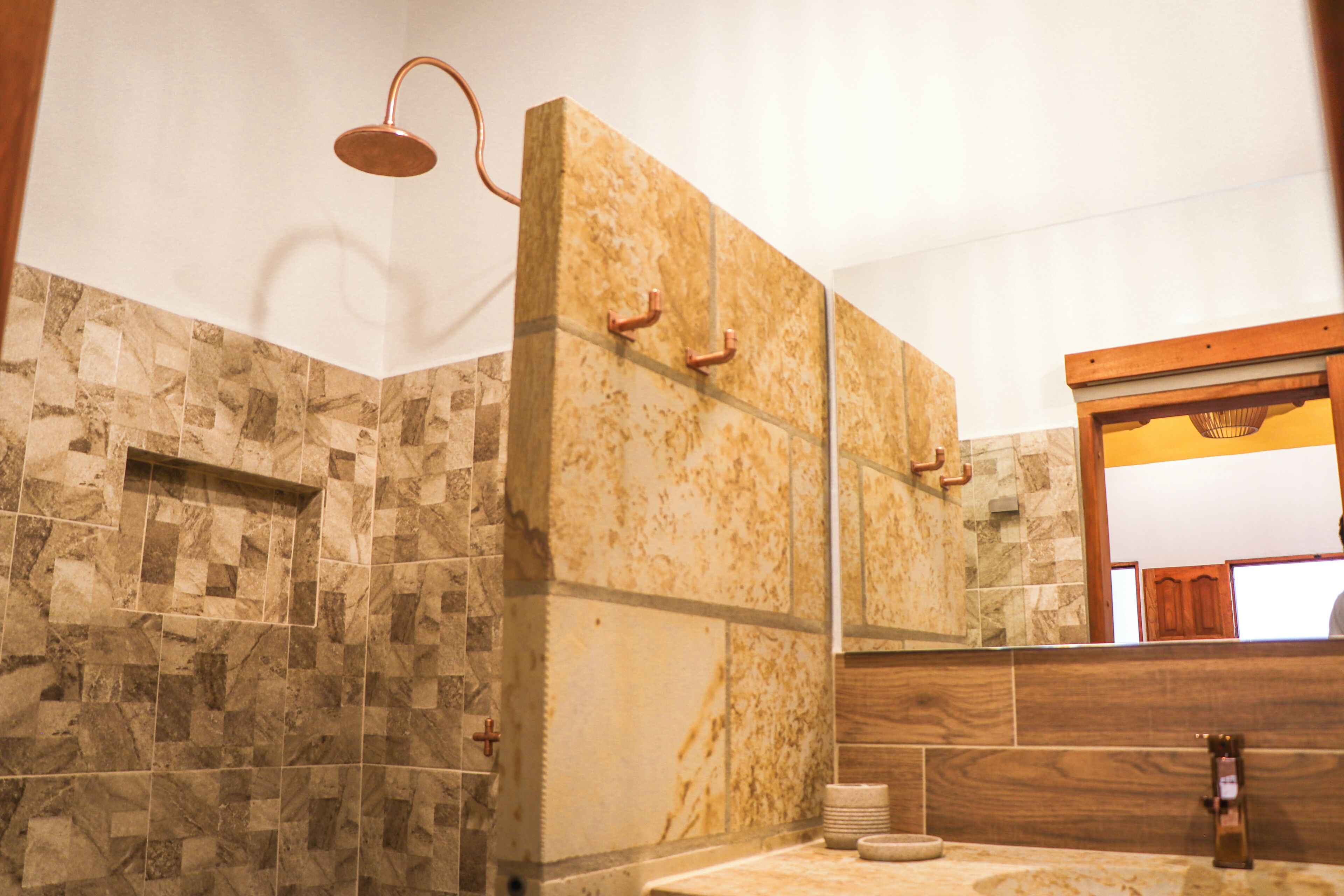 Superior Triple Room | Bathroom | Shower, towels, soap, toilet paper