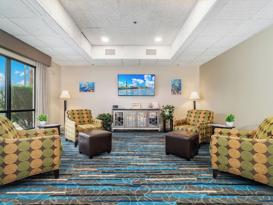 Lobby sitting area