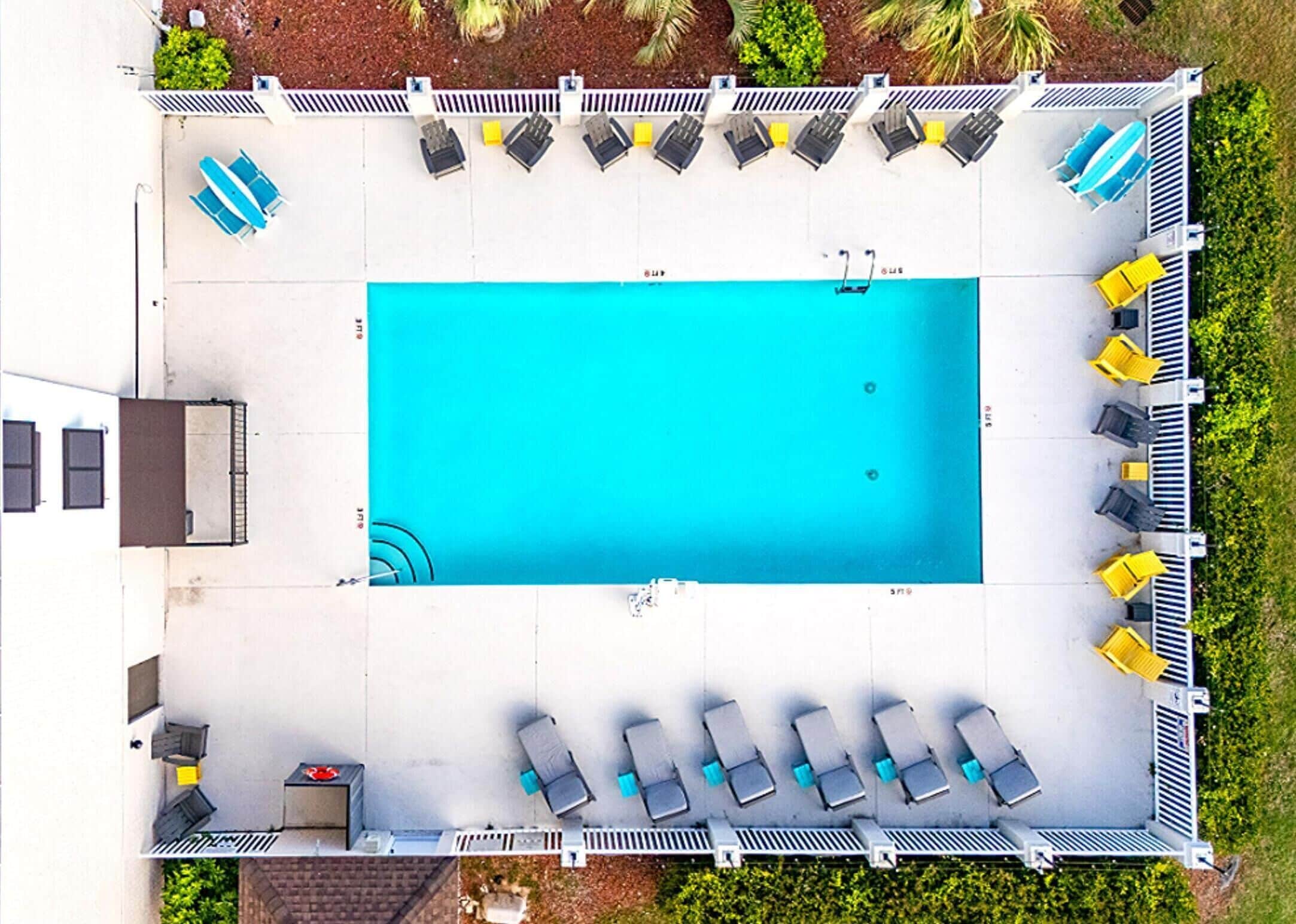 Seasonal outdoor pool