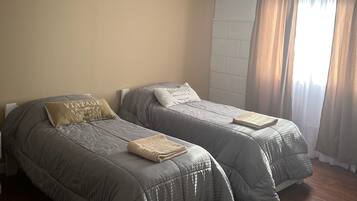 3 habitaciones, wifi y ropa de cama