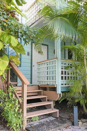 Exterior detail - West Bay • King Bed • Kitchen • Living Room • Pool (West Bay)