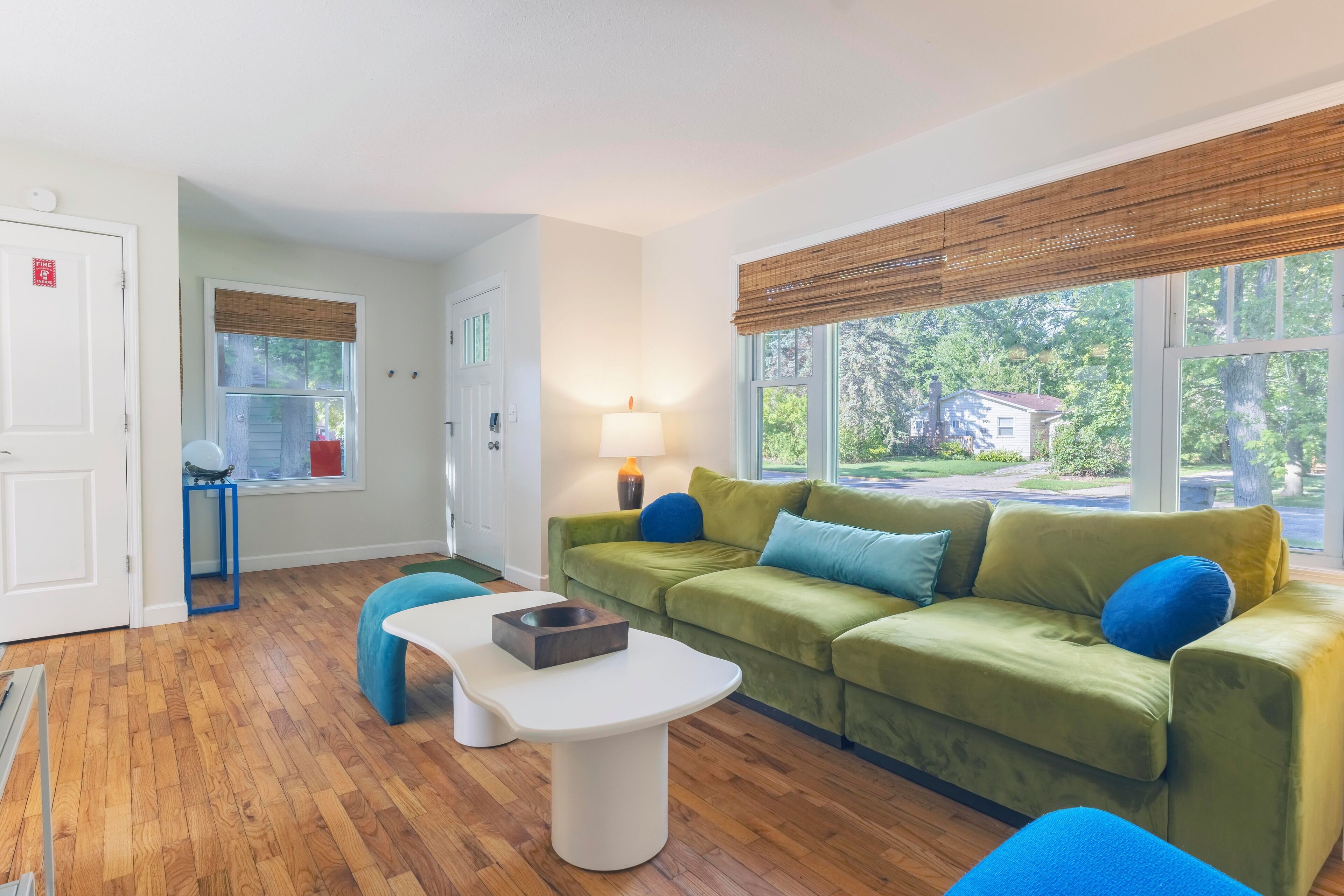 Smart TV, video games, table football, ping pong