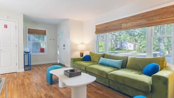 Smart TV, video games, table football, ping pong