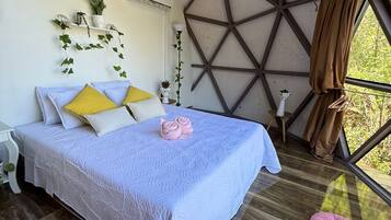 Kabin Deluks, pemandangan kebun | Wi-Fi gratis