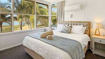 4 bedrooms, iron/ironing board, travel crib, WiFi