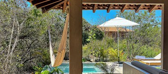 Private 4-Bedroom, 2-Pool Retreat — Nature, Silence & 5 min to Surf Point