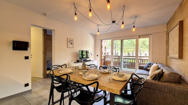 Interior - Apartment in Grangeraies Near Ski Lift (Les Belleville)