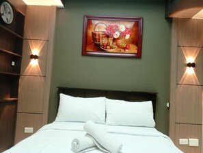 Condo, 1 Bedroom, Accessible | 1 bedroom - Cozy Manila Condo Retreat With Shared Pool (Manila)