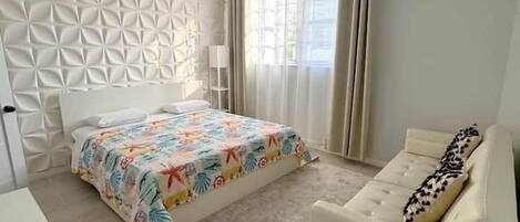 1 bedroom, iron/ironing board, free WiFi, bed sheets