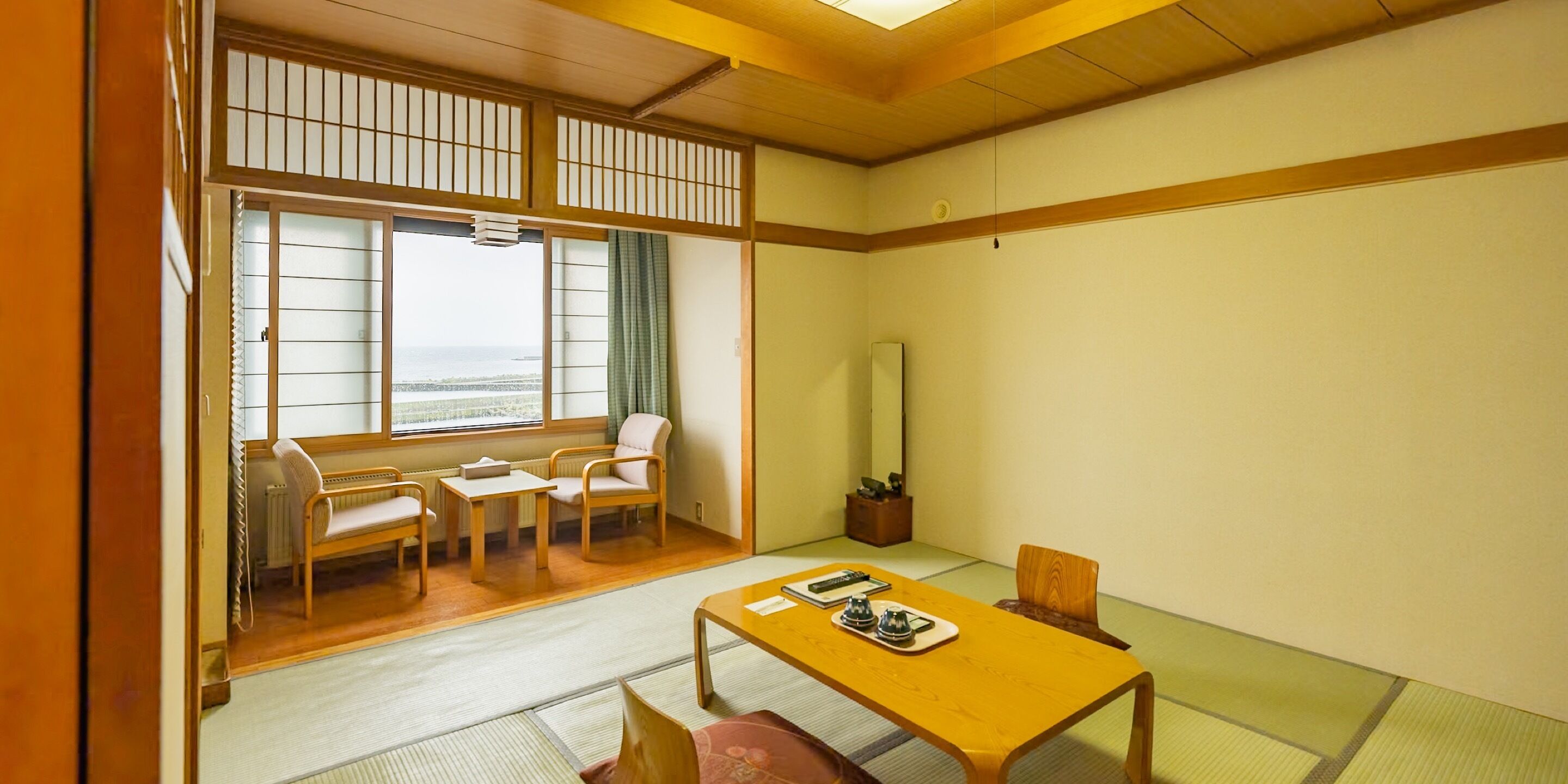 Japanese-style Room, Non Smoking, Sea View | Free WiFi
