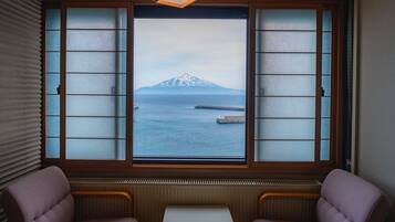 Habitación de estilo japonés, no fumadores, vistas al mar | Wifi gratis