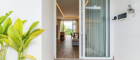 Façade de l’hébergement