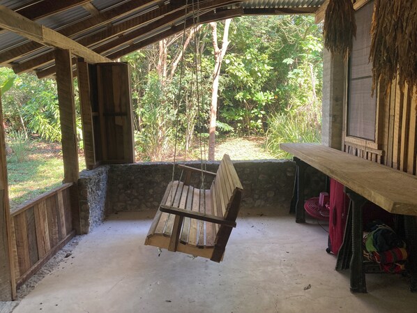 Overnatningsstedets område