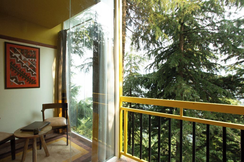 Deluxe Double Room with Balcony and Valley View | View from room
